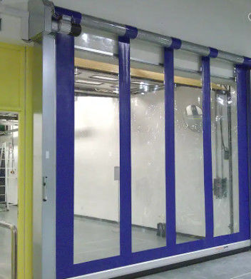 الباب القسمي للألومنيوم مزدوج الزجاج للزجاج العلوي التجاري 9x8 9x7 16x7