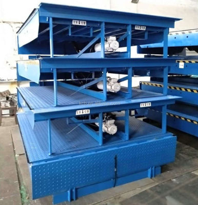 ميكانيكي أجهزة تسوية أبواب رصيف ورشة عمل أوتوماتيكي لوحة رصيف 25000-40000LBS قدرة التصميم الآمنة