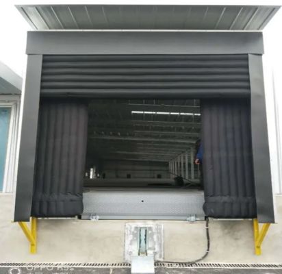 Fastlink EXCELLENT Durable Rectangular Industrial Adjustable Inflatable Insulated Airtight Sealed Dock Shelter Customized