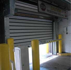 تخفيض الضوضاء الأمن العالي السرعة العالية البروتوكول الكهربائي الملفوفة سريع شاشة الباب 304 الفولاذ المقاوم للصدأ المادة المثالية للتطبيقات الصناعية