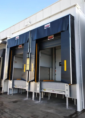 Galvanized Steel Liner Adjustable Loading System dock door shelter Industrial position durable and solution for warehouse loading areas