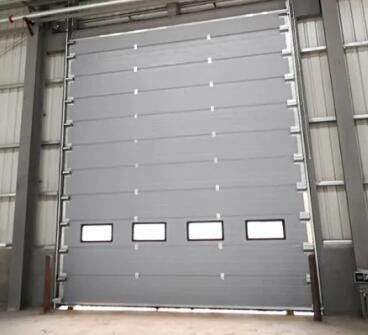 SD4600 أبواب معزولة مقطعية ملونة مطلية بالفولاذ مواد CE ISO9001